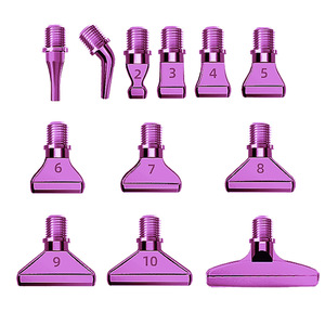 Nouvel outil <span class=keywords><strong>de</strong></span> broderie diamant 5D DIY : embout métallique en spirale pour peinture diamant, référence BT001 - Product Image 1