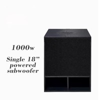 Haut-parleur de colonne 8*4.5 pouces Portable 18 Active Powered Subwoofer Mini Line Array Speaker System Sound