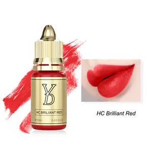 YD Hot Sale Pigments NEO Organic Water Base Semi Permanent Makeup Pigment For Lips Tattoo