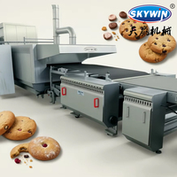 Volledig automatische biscuitmachine, biscuitproductielijn, biscuitkoekenmachine