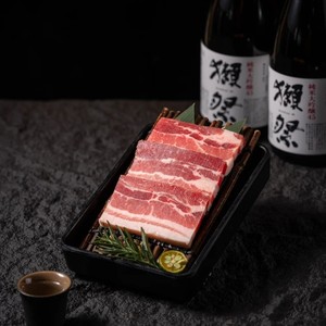 Plato Rectangular de Melamina Imitación Porcelana para Hot Pot, con Diseño de Montaña y Brisa Montañesa, de Mountain Factory, con Diseño de Res y Leche - Product Image 3