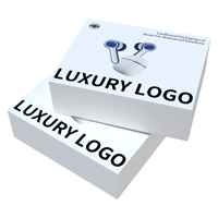 Couvercle d'emballage en carton pour écouteurs de luxe avec logo personnalisé en Offre Spéciale et boîtes-cadeaux de boîte de base pour écouteurs étanches