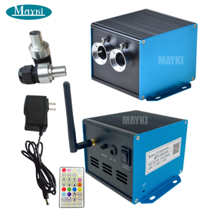 Moteur d'éclairage LED à <span class=keywords><strong>fibre</strong></span> <span class=keywords><strong>optique</strong></span> blanc scintillant 5W/10W, contrôle par application WIFI TUYA, source lumineuse LED à <span class=keywords><strong>fibre</strong></span> <span class=keywords><strong>optique</strong></span> <span class=keywords><strong>étoilé</strong></span>e à changement de couleur - Product Image 3