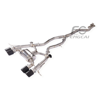 Silencieux d'échappement Valvetronic SUS304 pour BMW M3 M4 G80 G82 G8X, tuyaux d'échappement Catback avec contrôleur de soupape, montage direct