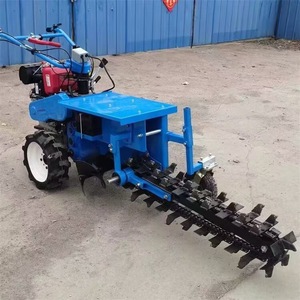 Machine de creusement de fossés automatisée avec chaîne de tronçonneuse pour fossés, mini-excavatrice - Product Image 4