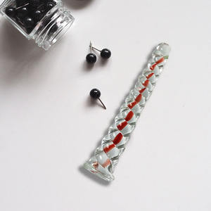 Adult Toy <span class=keywords><strong>Twist</strong></span> Glas massage Crystal Butt <span class=keywords><strong>Dildo</strong></span> Zauberstab Anal <span class=keywords><strong>Dildo</strong></span> für tiefes Gewebe - Product Image 5