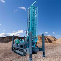 Équipement de forage de puits d'eau profonde de 350 m avec système de contrôle hydraulique complet