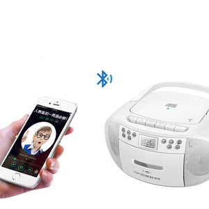 Di alta qualità di vendita calda <span class=keywords><strong>CD</strong></span> Boombox cassetta Combo <span class=keywords><strong>Radio</strong></span> portatile doppio altoparlanti Stereo <span class=keywords><strong>lettore</strong></span> di registrazione a nastro remoto - Product Image 5
