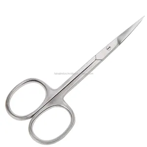 Cuticula Fijne Schaar Wenkbrauw Schaar Slim Dunne Blade Schaar 9 Cm Staal Roestvrij Logo Schoonheid Manicure Voor Salons Woningen