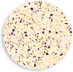 Posavasos de diatomita redondos personalizados DIY al por mayor con posavasos de copa de diatomácea con parte posterior de corcho - Product Image 1