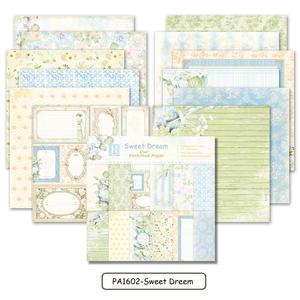Scrapbooking forniture di carta fantasia verde primavera artigianato carta scrapbooking 6x6 - Product Image 2