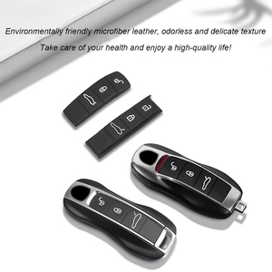 <span class=keywords><strong>Funda</strong></span> de goma para llave de coche, reemplazo de botón de control remoto para <span class=keywords><strong>Porsche</strong></span> Panamera Cayenne Macan 911 Taycan 718 <span class=keywords><strong>Boxster</strong></span> Cayman - Product Image 4