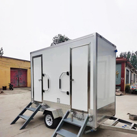 Conteneur toilette mobile extérieur scénique Spot Camping douche Protection de l'environnement intégrée toilette publique créative