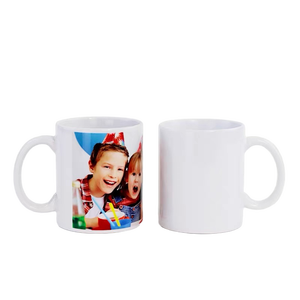 Échantillon disponible tasse en céramique originale personnalisée porcelaine blanc uni Ccustom Logo sublimation tasse en céramique thé tasses à café - Product Image 3