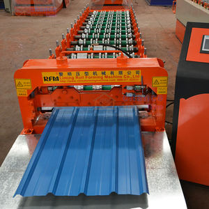 건축 자재 기계 Ibr 지붕 시트 골판지 철 루핑 아연 시트 만들기 기계 지붕 시트 롤 성형 기계 - Product Image 6