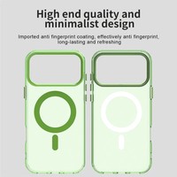 Coque de protection hybride magnétique en TPU et PC pour iPhone 17 Series – Étui transparent antichoc pour téléphone portable – Accessoires en gros