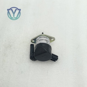 ใหม่ 12V โซลินอยด์วาล์วตัดน้ำมันเชื้อเพลิง 1C010-60015 1C01060015 สำหรับ V3000 V3600 รถขุดชิ้นส่วนเครื่องจักรก่อสร้าง - Product Image 4