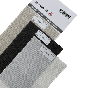 Tissu occultant semi-transparent ignifuge résistant pour stores de fenêtre en polyester - Product Image 5