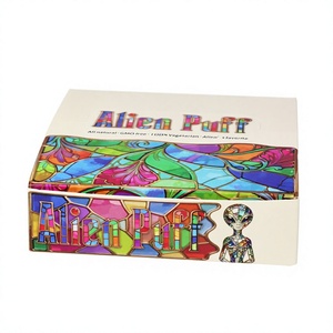 Papier à rouler Alien Puff Kingsize sans OGM, naturel, écologique, 100% naturel, premium, ultra fin, à combustion lente, violet - Product Image 4