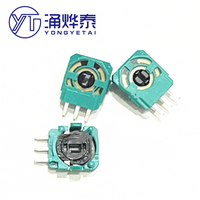 YYT 5 pièces PS4 contrôleur potentiomètre latéral à bascule interrupteur 3D capteur à trois broches bouton réparation PS5