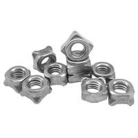 Écrou à souder carré robuste DIN928 sur mesure M5 M6 M7 M8 M10 M12 M15 M16 pour montage de tôles et panneaux
