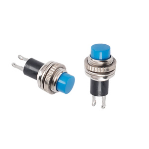 DS-314 tự đặt lại nút nhấn tạm thời <span class=keywords><strong>2</strong></span> pin 10mm thường đóng công tắc điều khiển cho các ứng dụng khóa - Product Image 4