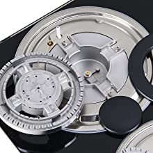 Estufa de <span class=keywords><strong>Gas</strong></span> de Acero Inoxidable de <span class=keywords><strong>4</strong></span> Quemadores, Accesorios para <span class=keywords><strong>Gas</strong></span> LPG, Quemador de <span class=keywords><strong>Gas</strong></span> Integrado, <span class=keywords><strong>Placa</strong></span> de Cocción - Product Image 5