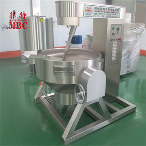 Pot d'agitation planétaire automatique Mélangeur de cuisson industriel Chauffage électrique à l'huile thermique Bouilloire à double enveloppe avec agitateur - Product Image 4