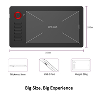 Veikk A15 PRO, prix de gros, tablette graphique d'art de dessin numérique avec stylet pour artistes, designers et travaux créatifs