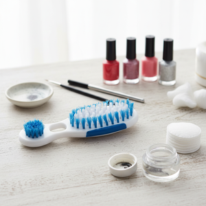 Set di pennelli professionali in acciaio inox e Nylon con confezione di bellezza - Product Image 2
