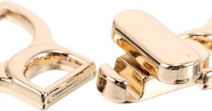 Lot de boucles métalliques emboîtables pour ceintures, accessoires de manteau pour femmes, attaches en alliage pour robes et vêtements d'extérieur DIY - Product Image 3
