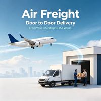 Moins cher que le service de messagerie express, agent d'expédition aérienne DDP avec droits de douane payés, transitaire porte-à-porte de la Chine vers les États-Unis et l'Europe