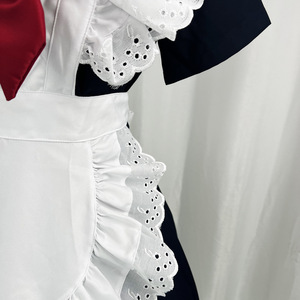 Zixiao Japanese JK Style Maid Apron Cosplay Costume Accessory For Women Adult Size One Piece With Label And Tags - Product Image 4