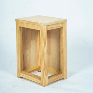 <span class=keywords><strong>Chevalet</strong></span> de peinture multi-face en bois massif, durable, hauteur réglable, support de posture assise pour œuvres d'art créatives multi-angles, naturel - Product Image 1