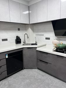 Armoire <span class=keywords><strong>de</strong></span> <span class=keywords><strong>cuisine</strong></span> moderne <span class=keywords><strong>de</strong></span> style shaker <span class=keywords><strong>pour</strong></span> appartement <span class=keywords><strong>peinture</strong></span> brillante meubles en bois avec évier armoires <span class=keywords><strong>de</strong></span> base conception <span class=keywords><strong>de</strong></span> <span class=keywords><strong>cuisine</strong></span> à domicile - Product Image 3