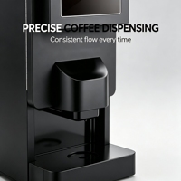 Nouvelle machine à café en acier inoxydable 2026, usage commercial et domestique, machine à expresso et cappuccino