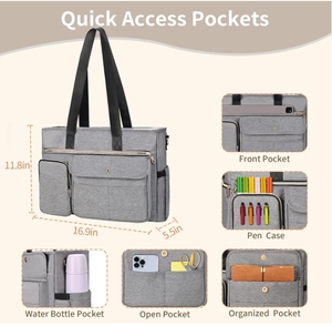 Bolso <span class=keywords><strong>de</strong></span> Hombro Grande <span class=keywords><strong>para</strong></span> Computadora Portátil, Personalizado <span class=keywords><strong>para</strong></span> Maestros, con Bolsillo Aislado, <span class=keywords><strong>para</strong></span> Mujer, <span class=keywords><strong>de</strong></span> Fábrica con Certificación BSCI - Product Image 5