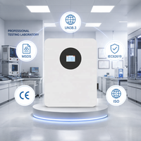 Batterie murale LiFePO4 Tianon 51,2 V 100 Ah 5,12 kWh pour stockage d'énergie solaire domestique