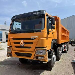 Camion benne d'occasion SINOTRUK HOWO 8x4 371HP Euro 2, 16 tonnes, pour <span class=keywords><strong>transport</strong></span> lourd général - Product Image 5