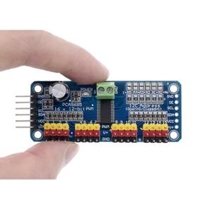 Shield 16 Channel 12-bit PWM/Servo Driver-I2C antarmuka PCA9685 modul Raspberry <span class=keywords><strong>Pi</strong></span> Shield Module Shield Shield - Product Image 4