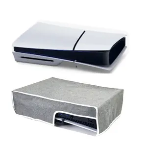PS5 용 수평/수직 스탠드 먼지 커버 플레이 스테이션 5 슬림 게임 콘솔 방진 케이스 보호 먼지 커버