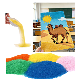 Eğitim Amaçlı Oniki. Sınıf Standart Renkler Çocuklar İçin Kum Sanatı Seti - Product Image 1