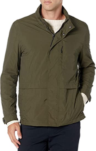 Vestes utilitaires pour hommes en gros, vêtements personnalisés en toile vintage, imperméables, décontractées, unies, coupe-vent, à capuche, matelassées, à séchage rapide - Product Image 4