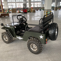 Mini Jeeps Eléctricos Nuevos de Fábrica, Legales para Circular en Carretera, Willys Jeep Go Kart
