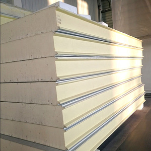Cách điện Polyurethane PU Sandwich Panel tường bên ngoài cho phòng lạnh kho - Product Image 2