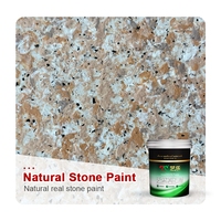 Peinture acrylique liquide Yile, imperméable, respectueuse de l'environnement, peinture en spray pour les murs extérieurs des bâtiments, imite la surface du granit