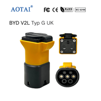 Adaptateur de prise et de fiche factice AOTAI Type 2 V2L pour véhicules électriques BYD - Nouveau