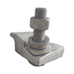 Nuevos sujetadores ferroviarios 3124 Abrazadera de riel A100 A120 Clip atornillado de riel de grúa <span class=keywords><strong>Material</strong></span> Q235/Q345 - Product Image 1