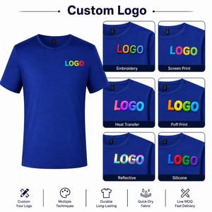 T-shirt pour homme en polyester 100% 150 GSM, séchage rapide, respirant, effet rafraîchissant, pour le sport, l'entraînement et les activités athlétiques. - Product Image 2