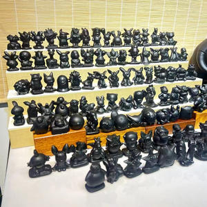 Sculture di Poké Ball in Ossidiana all'Ingrosso, Stile Cartone Animato Lucidato, Mew Mewtwo <span class=keywords><strong>Pikachu</strong></span>, Pietre Curative per Regali - Product Image 2